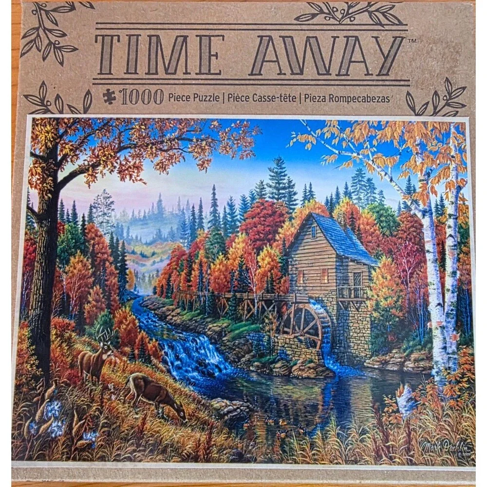 Time Away: Johnson's Mill 1000 Piece Puzzle - Mark Daehlin #71531